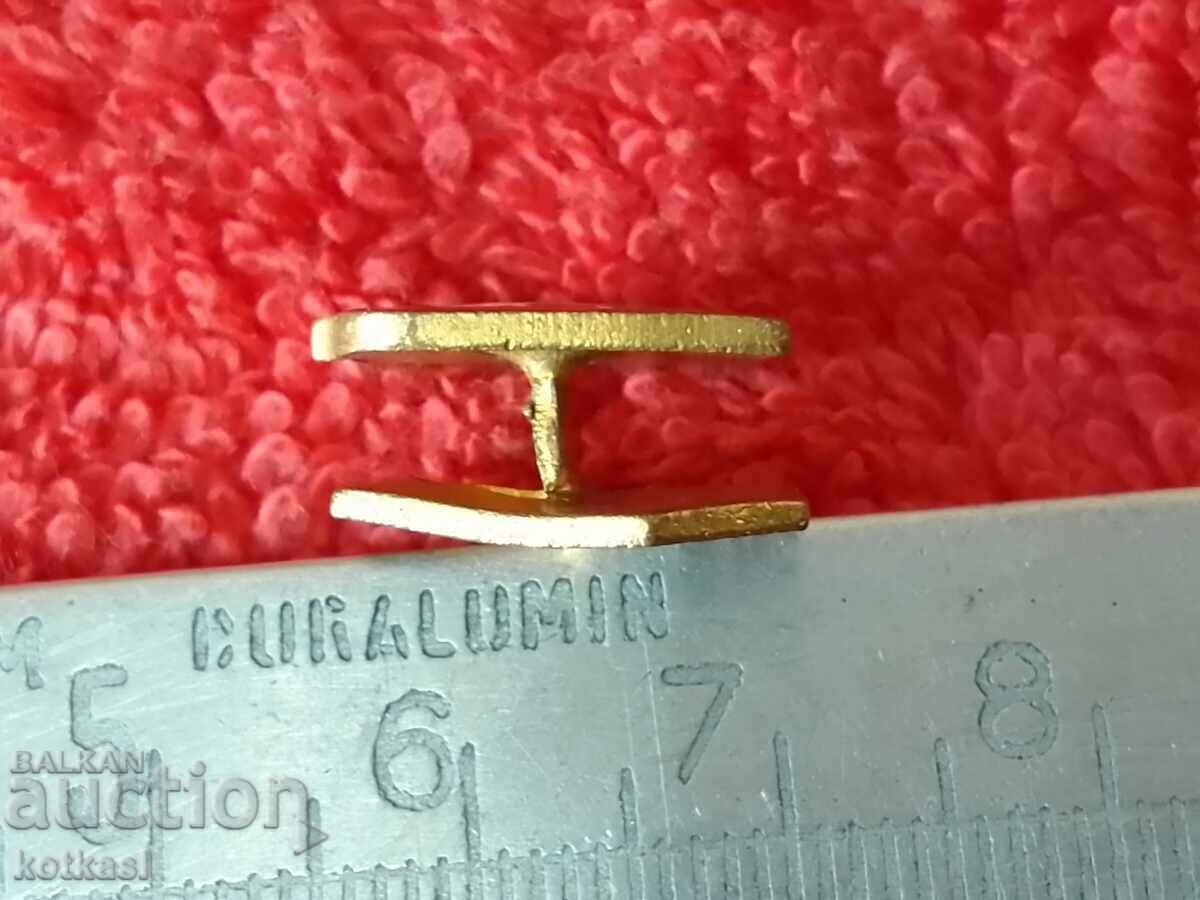 Auction Star Sign Marked Bronze Enamel France Paris Buttonel USCF Auction Star Sign Marked Bronze Enamel France Paris Buttonel USCF