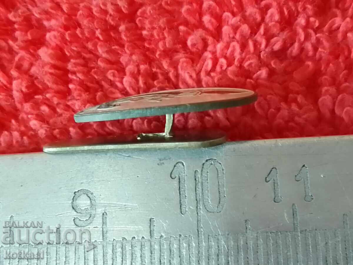 Auction Old metal buttonhole badge Turkey Athletics TMTST Auction Old metal buttonhole badge Turkey Athletics TMTST