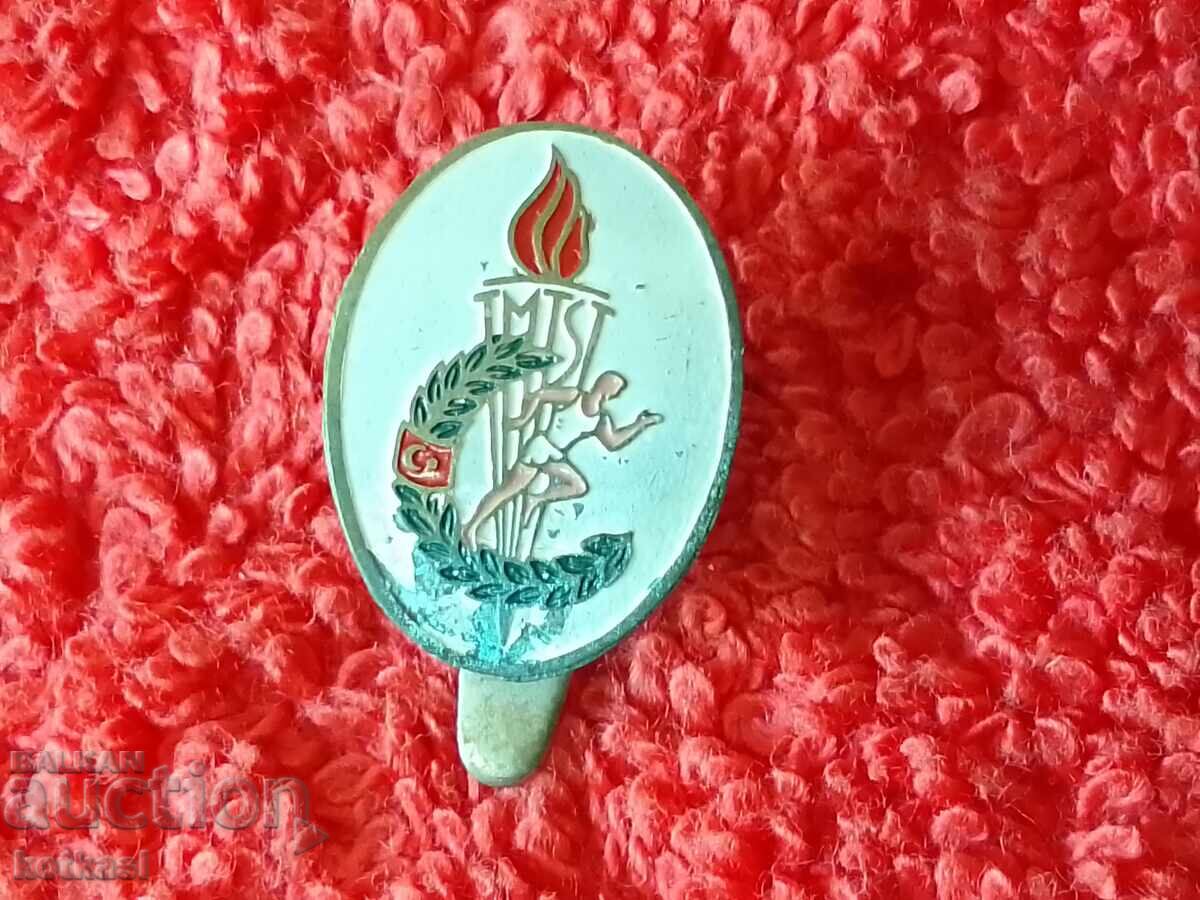 Delivery of Old metal buttonhole badge Turkey Athletics TMTST Delivery of Old metal buttonhole badge Turkey Athletics TMTST