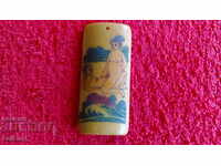 Gravura figurata pe Bone Sex Erotica Nud Man Woman