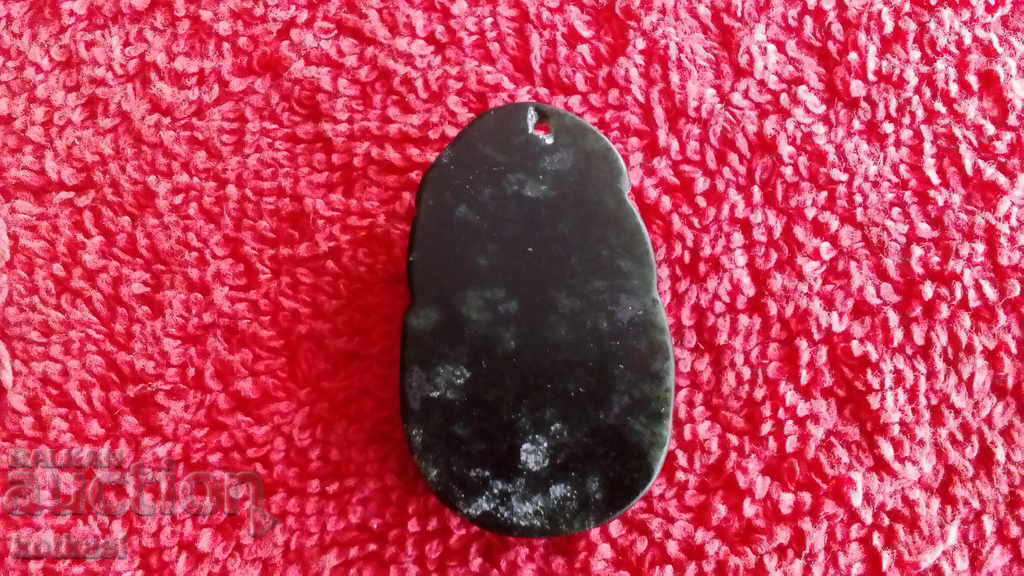 Natural Jade Buffalo Pendant - 5 Natural Jade Buffalo Pendant - 5