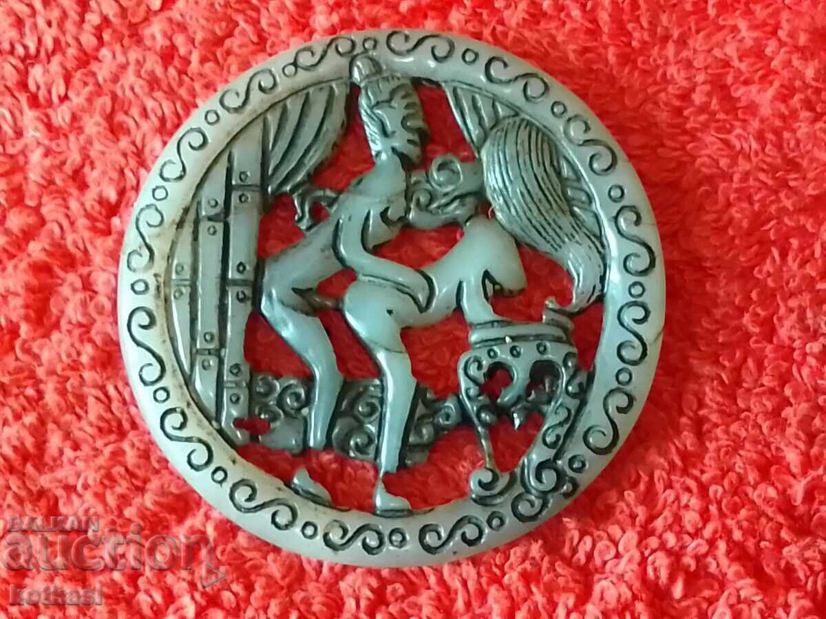 Παράδοση Φυσικό κρεμαστό νεφρίτη Φιγούρα Σεξ Ερωτικό Γυμνό Αρσενικό Γυναίκα Παράδοση Φυσικό κρεμαστό νεφρίτη Φιγούρα Σεξ Ερωτικό Γυμνό Αρσενικό Γυναίκα