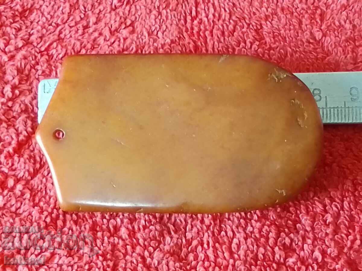 Natural Jade Plate Panel Pendant Engraving with price € 25.00 | 48.90 BGN Natural Jade Plate Panel Pendant Engraving with price € 25.00 | 48.90 BGN
