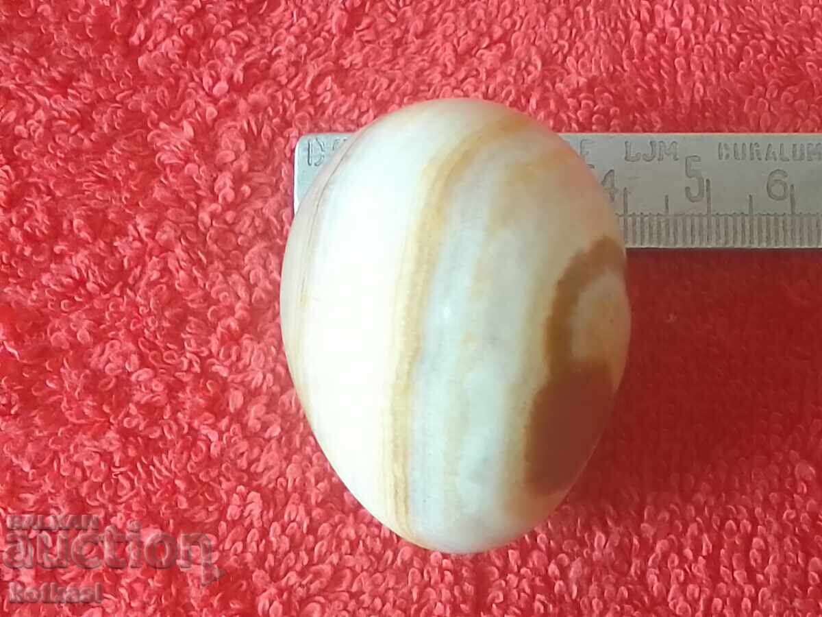 Onyx Semi-Precious Stone Egg with price 35.50 BGN | € 18.15 Onyx Semi-Precious Stone Egg with price 35.50 BGN | € 18.15