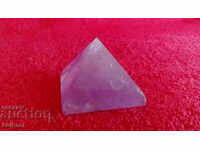 Semi-precious stone pyramid Amethyst
