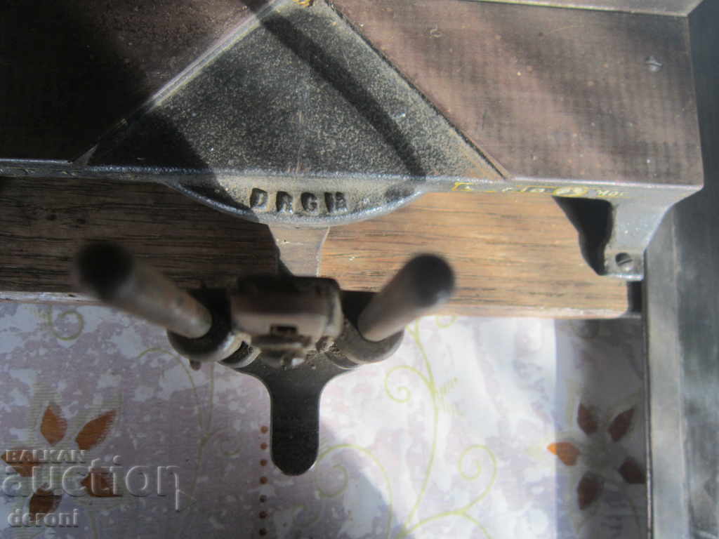 Μοναδική γερμανική μηχανή κοπής γωνίας DRGM Τρίτο Ράιχ - 7 Μοναδική γερμανική μηχανή κοπής γωνίας DRGM Τρίτο Ράιχ - 7