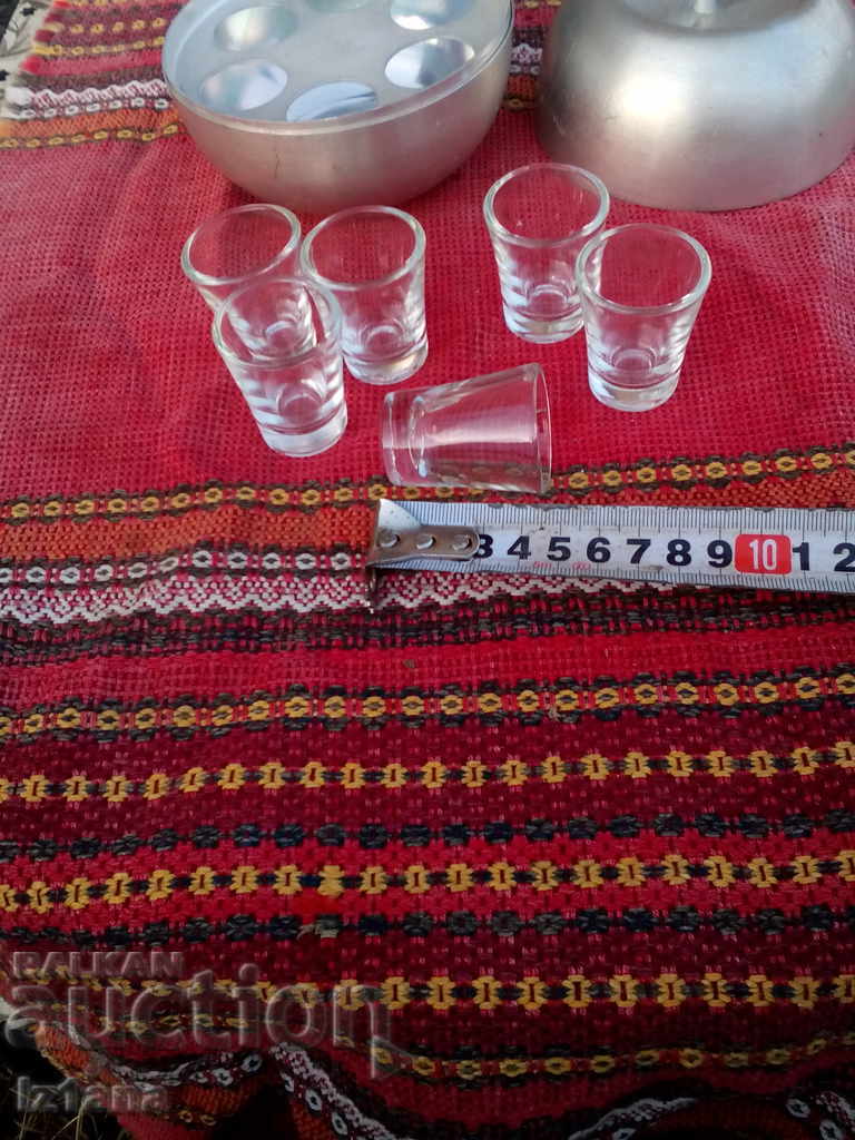 Delivery of Old glasses, shot cups Delivery of Old glasses, shot cups