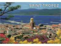 Old Postcard - Stereo - Cote d'Azur - Saint-Tropez