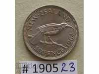 6 πένες 1964 Νέα Ζηλανδία-
