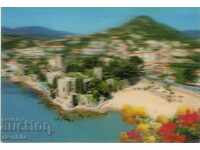 Old Postcard - Στερεοφωνικό - Κυανή Ακτή - Mandello la Napoule
