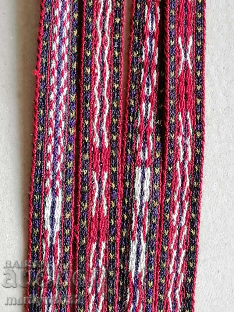 Auction Old hand-woven sash sash belt costume Auction Old hand-woven sash sash belt costume