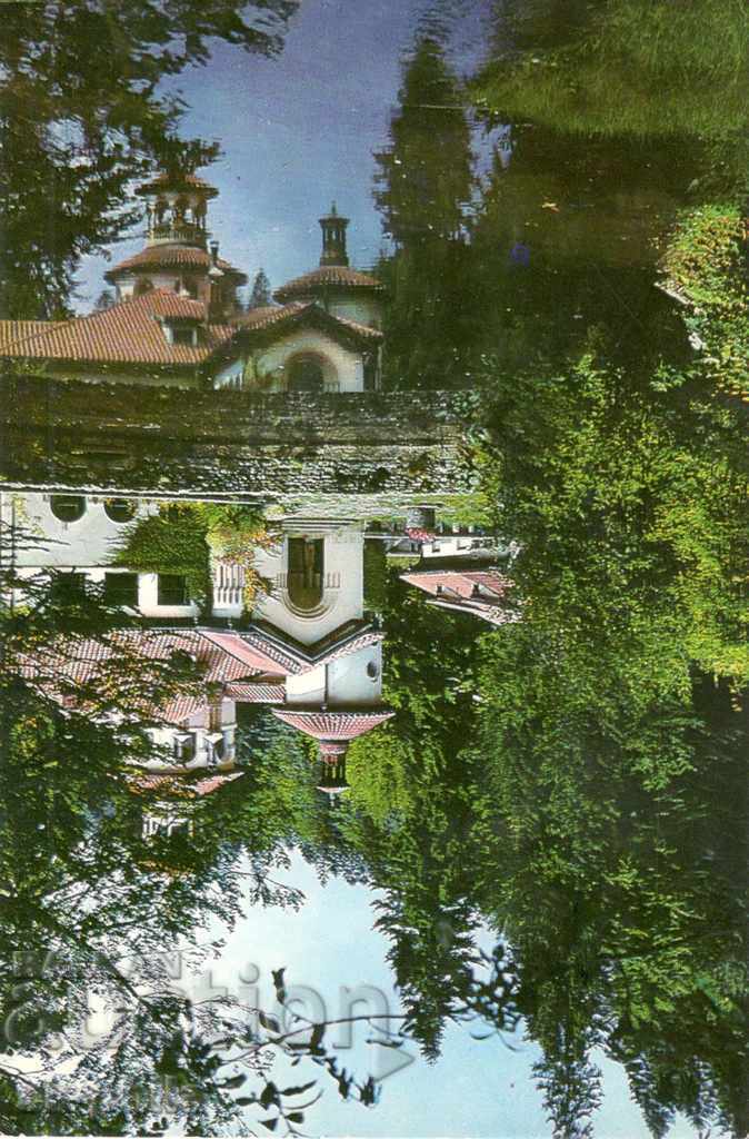 Old postcard - Sinaia, the Palace