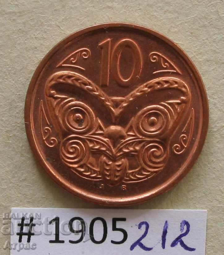 10 cents 2006 New Zealand-