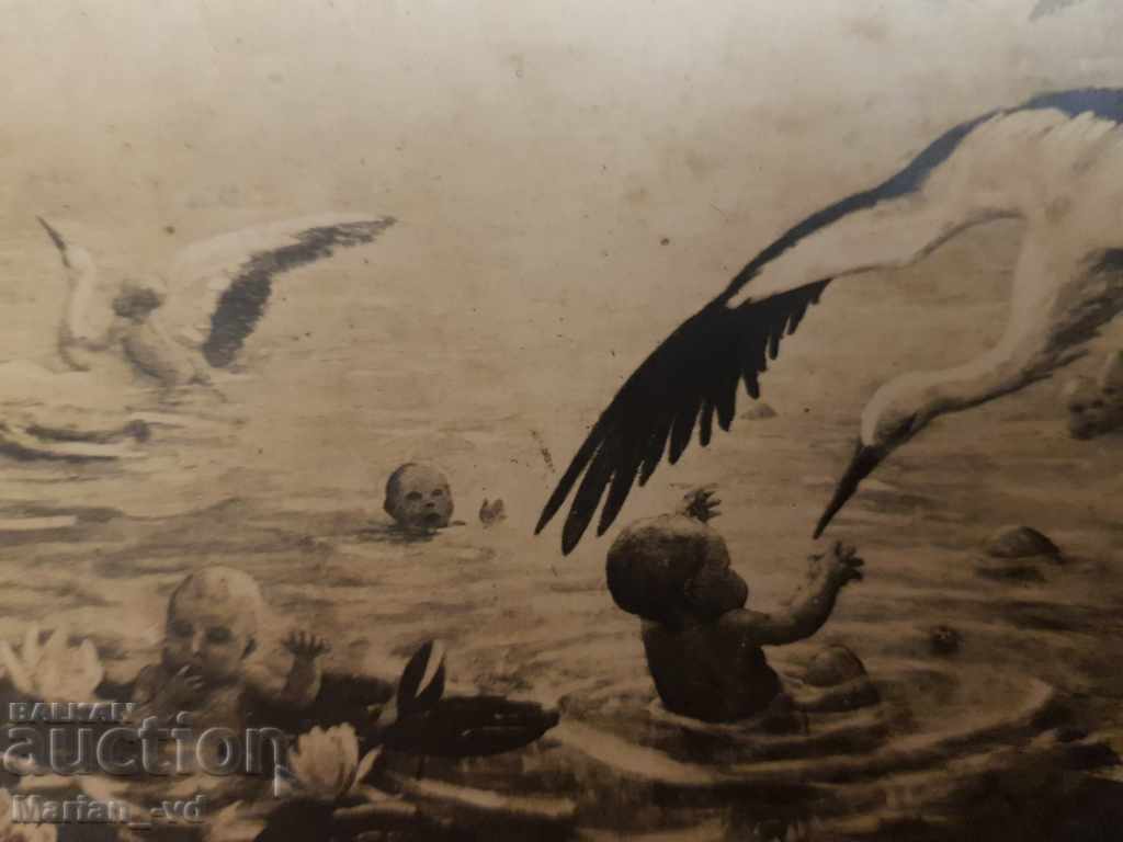 Auction Old postcard "The Lake of Life" - 1931 Auction Old postcard "The Lake of Life" - 1931