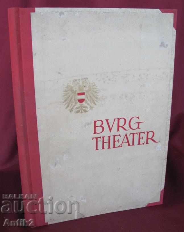 The 40s Book of Portraits of Vienna BVRG THEATER rare