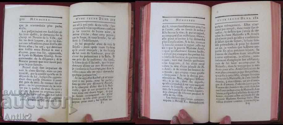 1762. Carte MEMOIRES DE LA VERTU Volumul 2 - 7 1762. Carte MEMOIRES DE LA VERTU Volumul 2 - 7