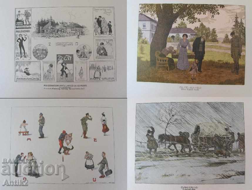 1917 Album Pictures ERHSTES HEITERES AUS DEM WELTKRIEC rare - 6 1917 Album Pictures ERHSTES HEITERES AUS DEM WELTKRIEC rare - 6