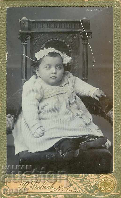 FOTOGRAFIE VECHE - R. LIBIH - RUSE - 1909 - M0572