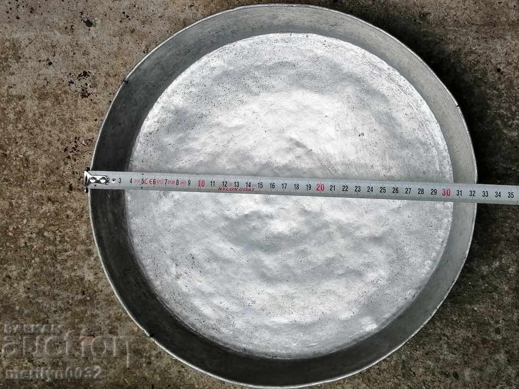 Παράδοση Tin δίσκο, έδρα, χαλκού, μπλε