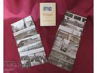 Set de cărți poștale 1900s 12pcs Pompei Italia