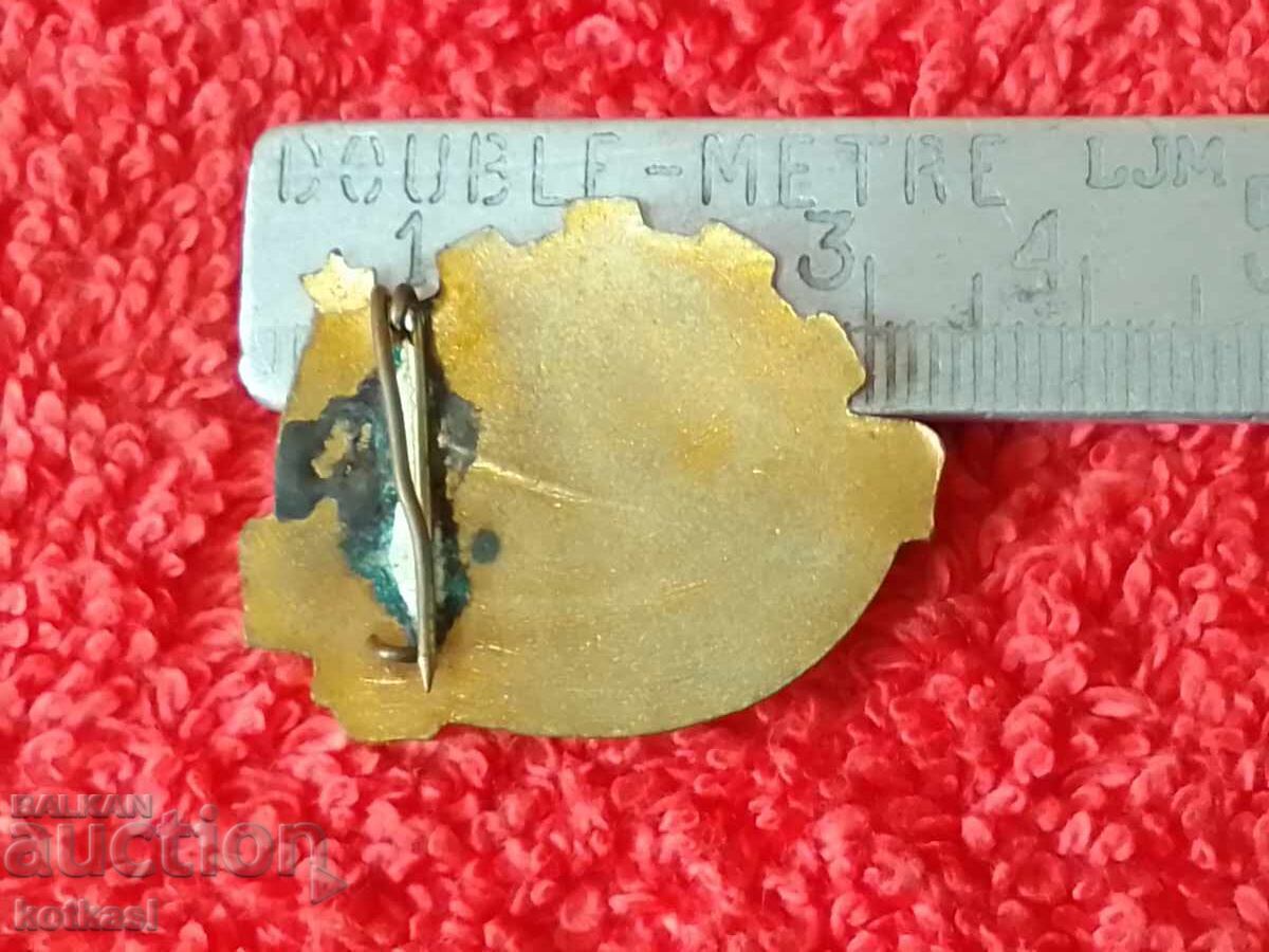 Old social badge bronze enamel FOR DISTINCTION SOFIA DISTRICT COUNCIL with price 65.50 BGN | € 33.49 Old social badge bronze enamel FOR DISTINCTION SOFIA DISTRICT COUNCIL with price 65.50 BGN | € 33.49