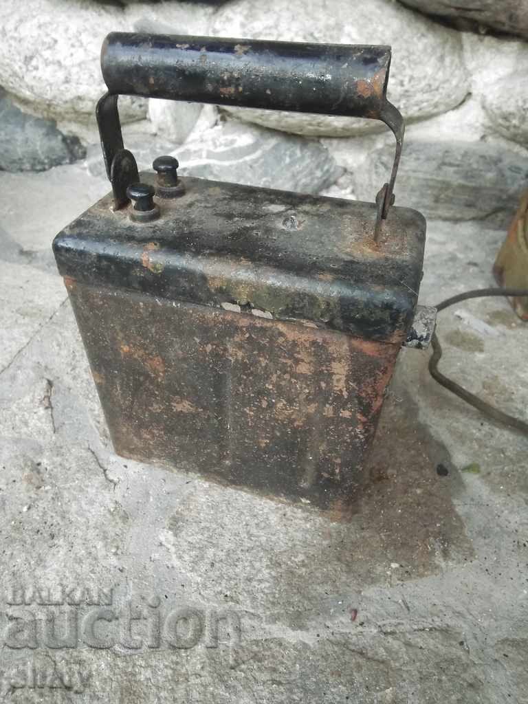 Delivery of Military lantern. Spotlight. Delivery of Military lantern. Spotlight.