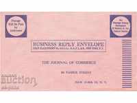 An old envelope for business correspondence