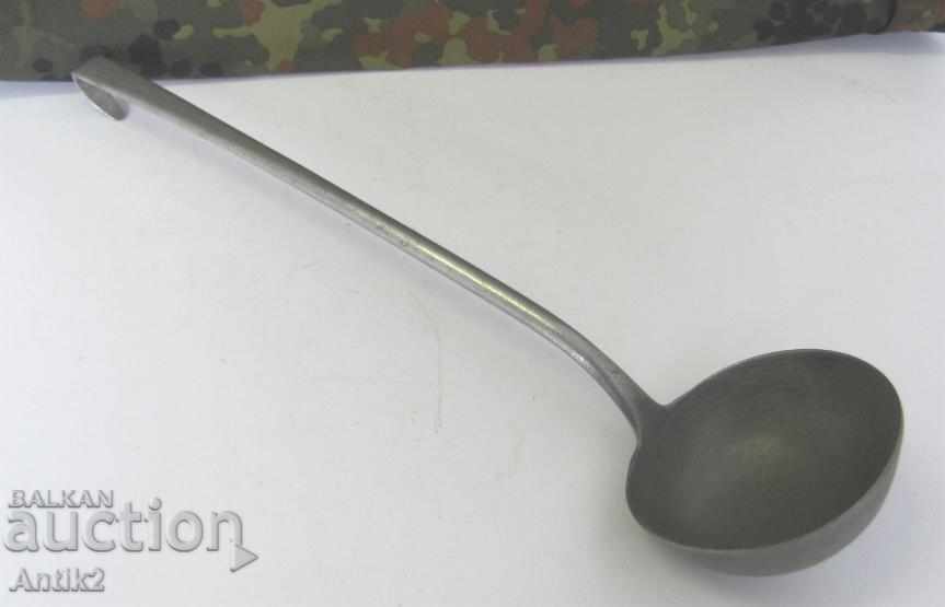 WWII Aluminum Scoop Spoon D.R.G.M. with price 110.00 BGN | € 56.24 WWII Aluminum Scoop Spoon D.R.G.M. with price 110.00 BGN | € 56.24