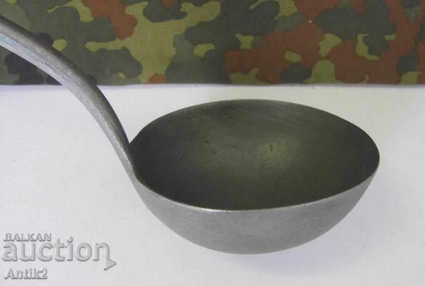 Auction WWII Aluminum Scoop Spoon D.R.G.M. Auction WWII Aluminum Scoop Spoon D.R.G.M.