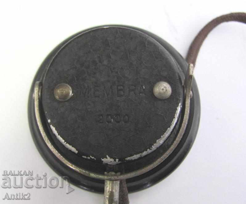 Căști radio din al doilea război mondial MEMBRA Germania - 5 Căști radio din al doilea război mondial MEMBRA Germania - 5