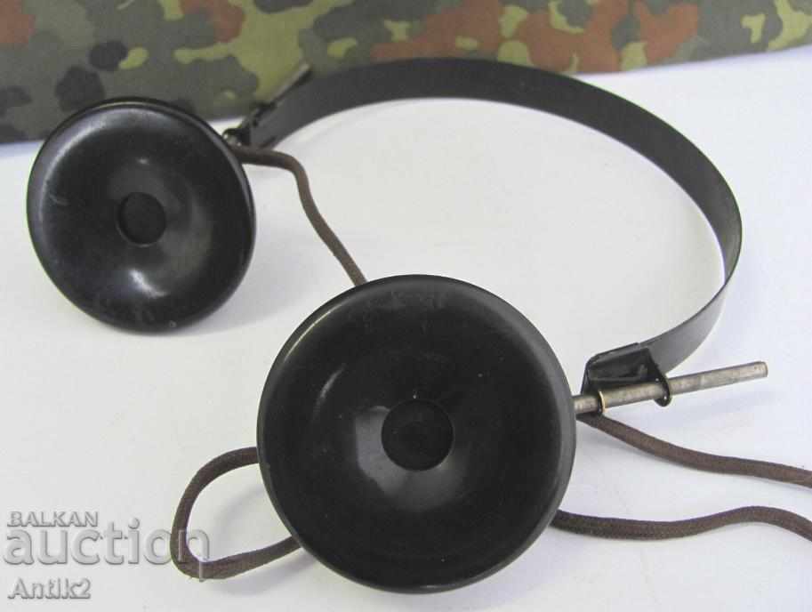Căști radio din al doilea război mondial MEMBRA Germania - 6 Căști radio din al doilea război mondial MEMBRA Germania - 6