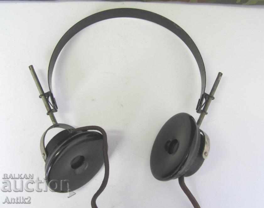 Căști radio din al doilea război mondial MEMBRA Germania - 7 Căști radio din al doilea război mondial MEMBRA Germania - 7