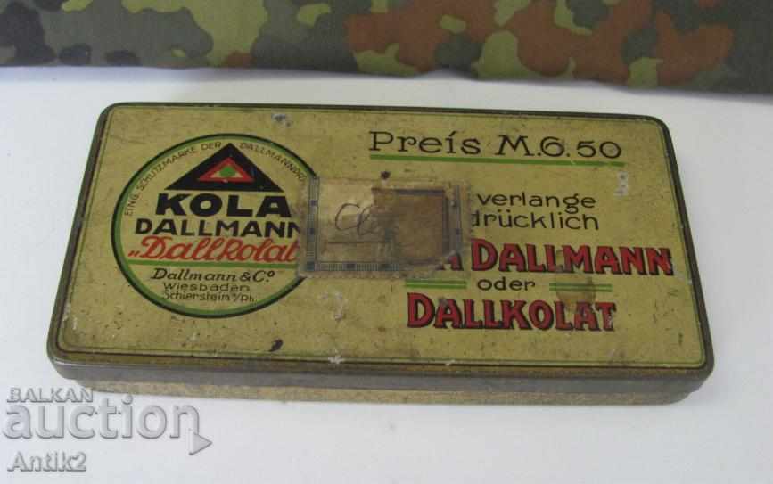 Cutie de ciocolată din al doilea război mondial KOLA DALLAMANN