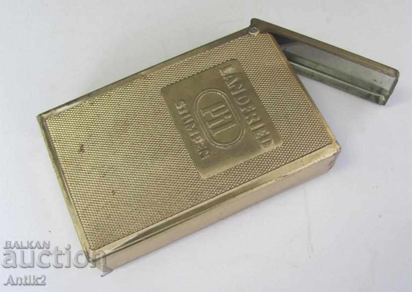 Auction  World War II Cigarette Case LANDFRIED