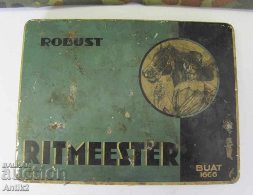 WWII Metal Cigarette Box with price 130.00 BGN | € 66.47