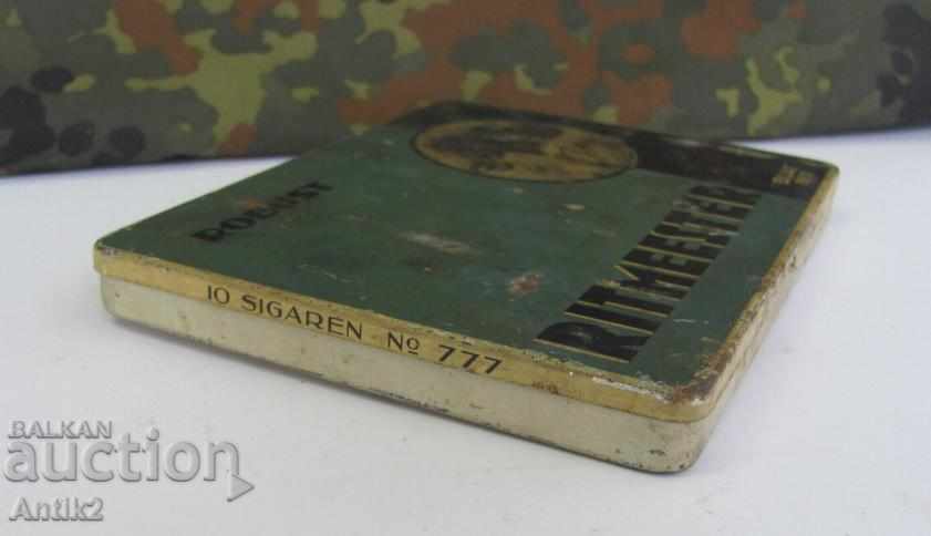 Delivery of WWII Metal Cigarette Box