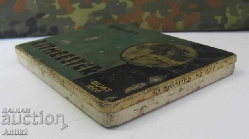 WWII Metal Cigarette Box - 5