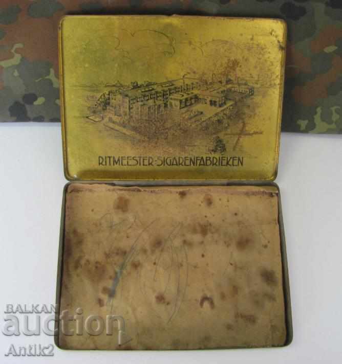 WWII Metal Cigarette Box - 6
