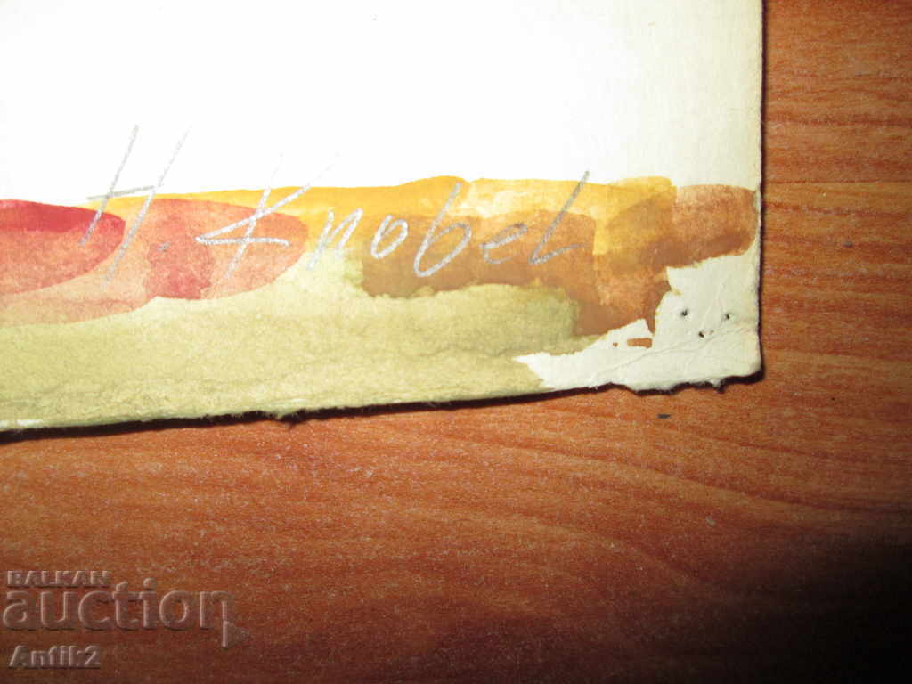 Оригинална картина -акварел, подписана 36х51см с цена 25.00 лв. | € 12.78 Оригинална картина -акварел, подписана 36х51см с цена 25.00 лв. | € 12.78