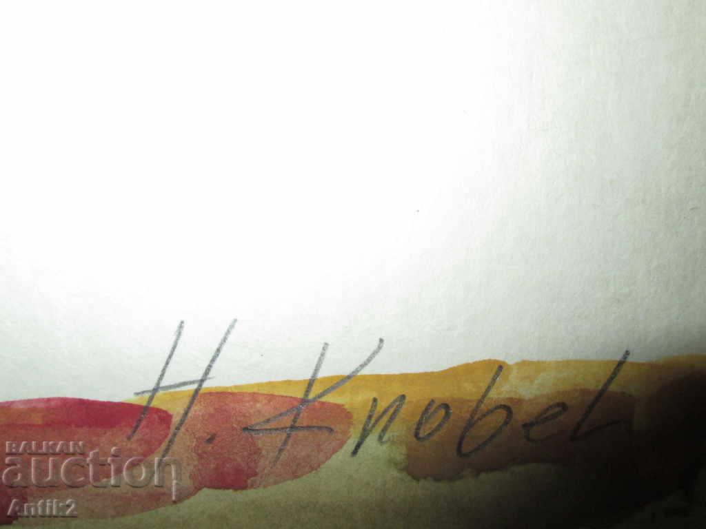 Аукцион Оригинална картина -акварел, подписана 36х51см Аукцион Оригинална картина -акварел, подписана 36х51см