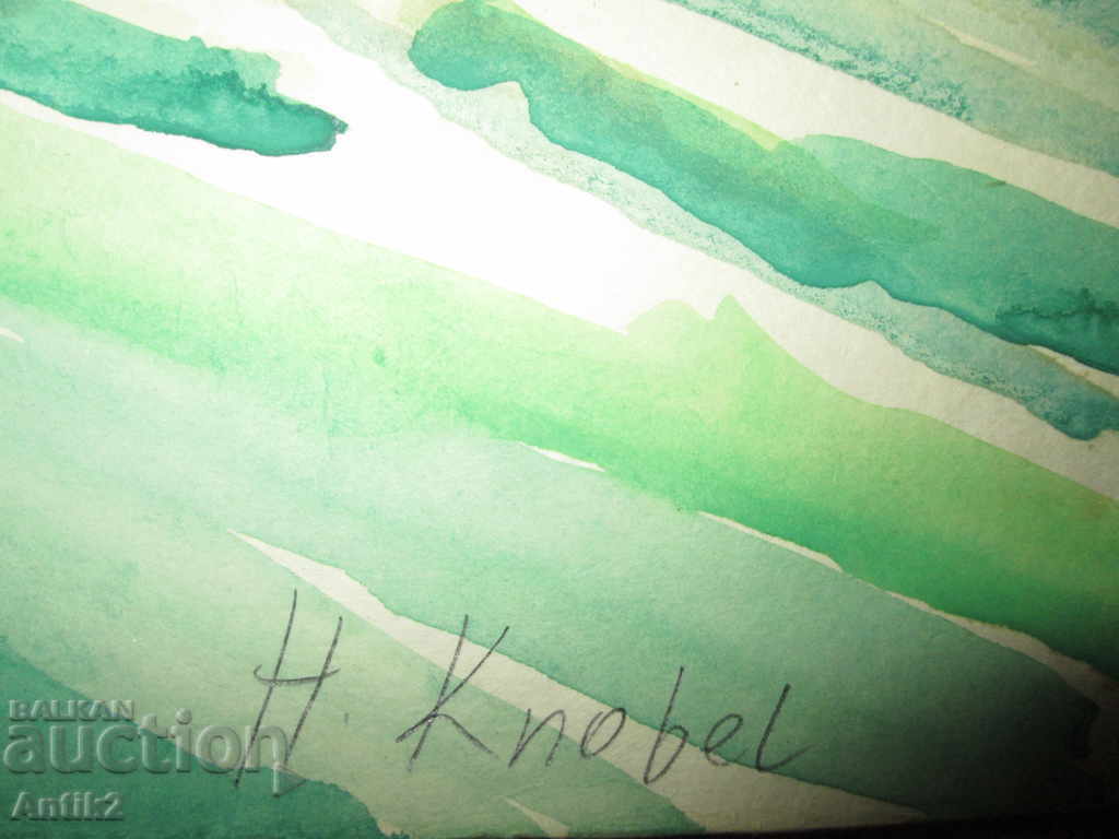 Оригинална картина -акварел, подписана 36х51см с цена 25.00 лв. | € 12.78 Оригинална картина -акварел, подписана 36х51см с цена 25.00 лв. | € 12.78