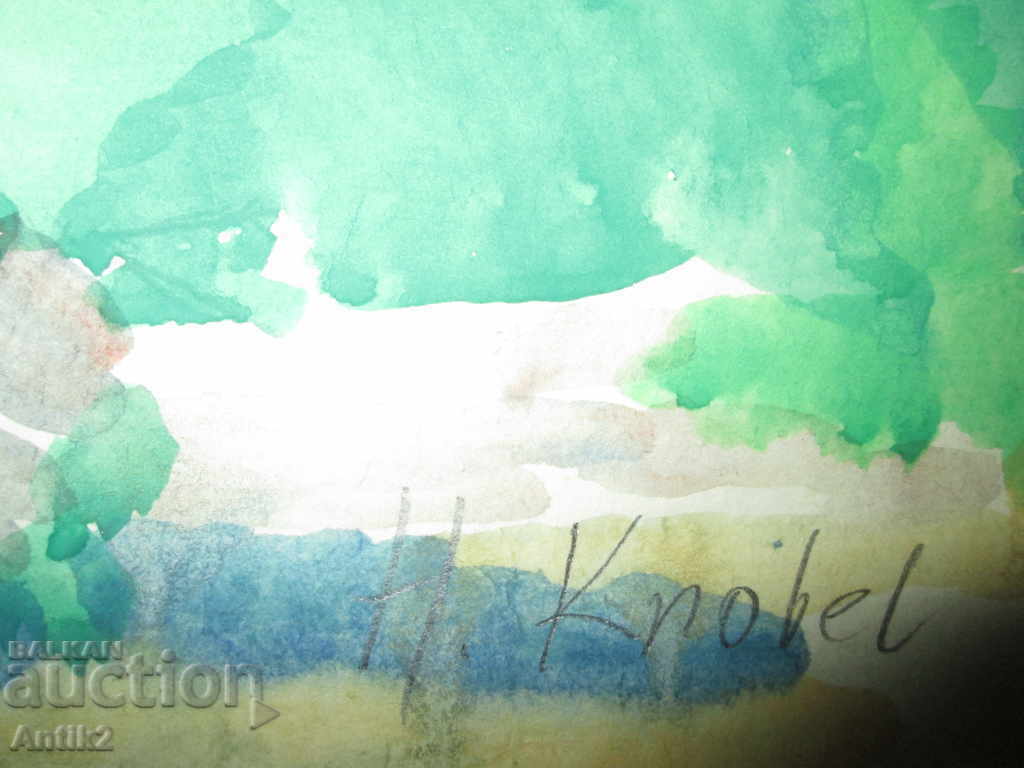 Original watercolor painting, signed 36x51cm with price 25.00 BGN | € 12.78 Original watercolor painting, signed 36x51cm with price 25.00 BGN | € 12.78