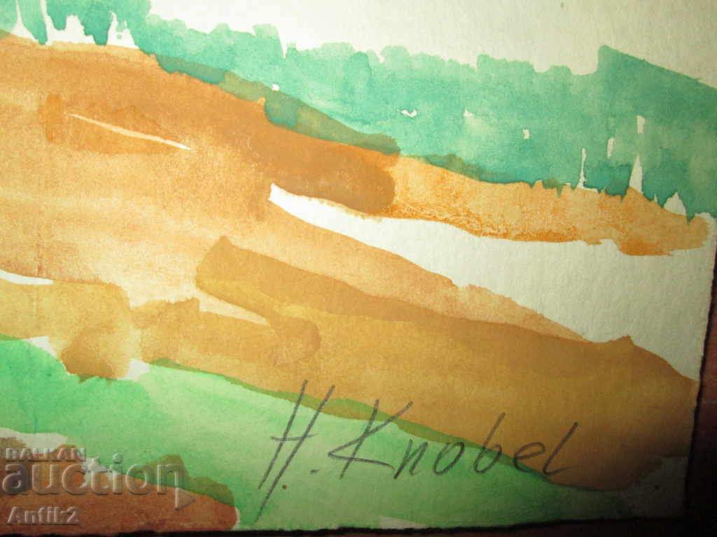 Оригинална картина -акварел, подписана 36х51см с цена 60.00 лв. | € 30.68 Оригинална картина -акварел, подписана 36х51см с цена 60.00 лв. | € 30.68