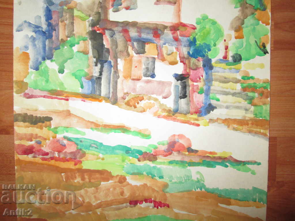 Доставка на Оригинална картина -акварел, подписана 36х51см Доставка на Оригинална картина -акварел, подписана 36х51см