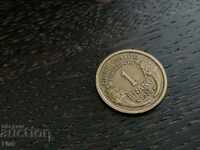 Mонета - Франция - 1 франк | 1938г.