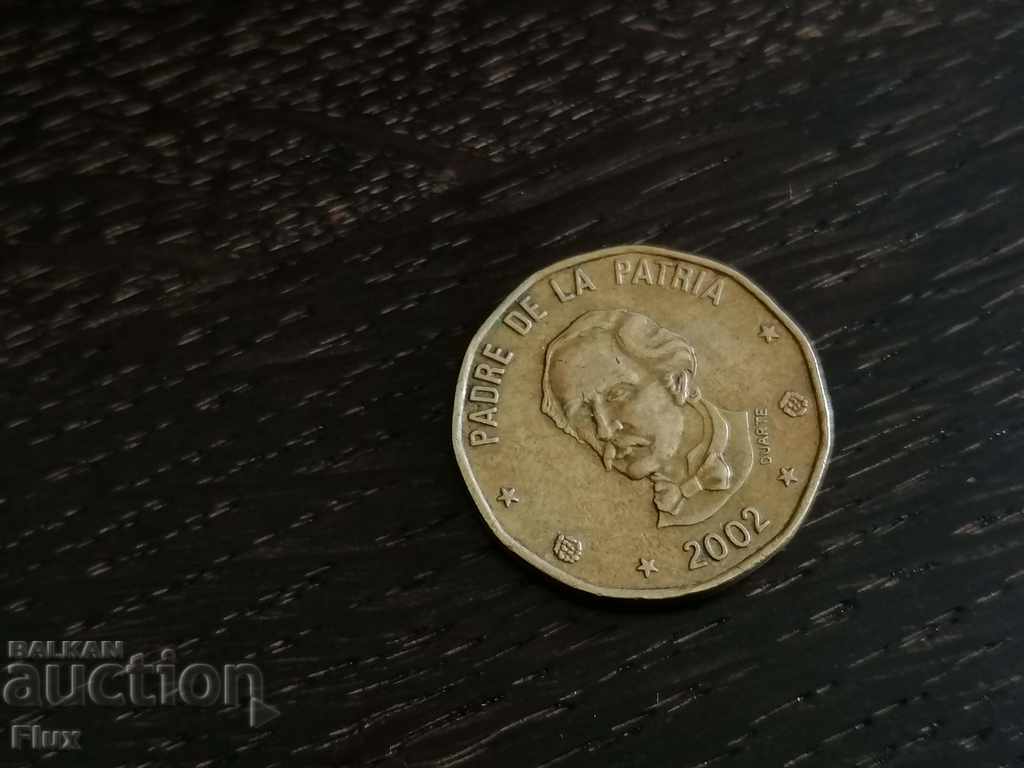 Νομίσματα - Δομινικανή Δημοκρατία - 1 πέσο | 2002 με τιμή 5.75 BGN | € 2.94 Νομίσματα - Δομινικανή Δημοκρατία - 1 πέσο | 2002 με τιμή 5.75 BGN | € 2.94