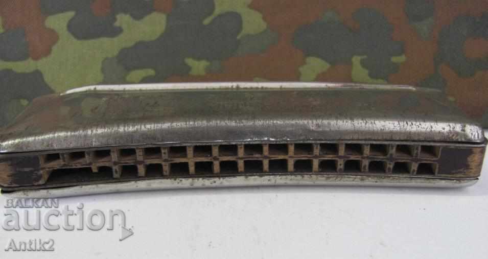 WWII Soldier Harmonica M.HOHNER - 5