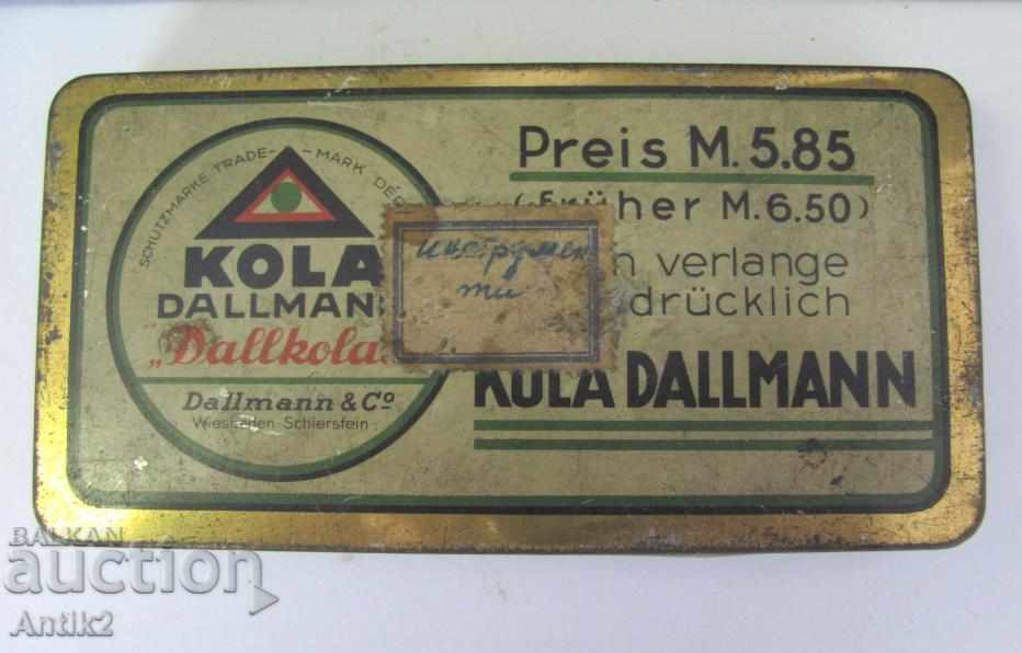 Δημοπρασία Παγκόσμιο Πόλεμο Σοκολάτα Box KOLA DALLAMANN Δημοπρασία Παγκόσμιο Πόλεμο Σοκολάτα Box KOLA DALLAMANN