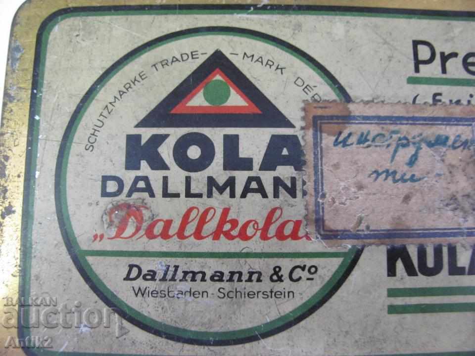 Παράδοση Παγκόσμιο Πόλεμο Σοκολάτα Box KOLA DALLAMANN Παράδοση Παγκόσμιο Πόλεμο Σοκολάτα Box KOLA DALLAMANN