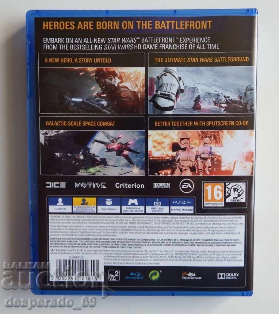 Auction (¯` '• .¸ PS4 game - STAR WARS BATTLEFRONT II ¸. •' ´¯) Auction (¯` '• .¸ PS4 game - STAR WARS BATTLEFRONT II ¸. •' ´¯)
